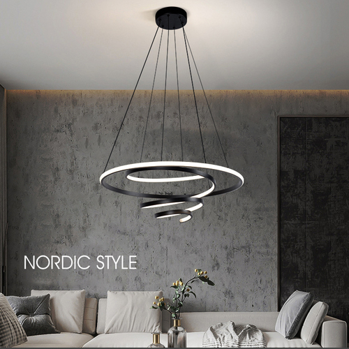 LED Pendant Light 23004-D01A-BK
