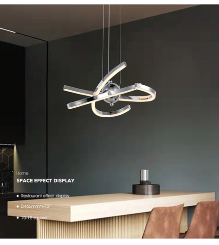LED Pendant light model#23002-D03A-BN