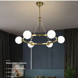 5 Light LED Pendant Light 23001-D05A-GD