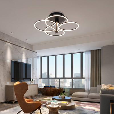 LED ceiling light model#23017-X04A-BK