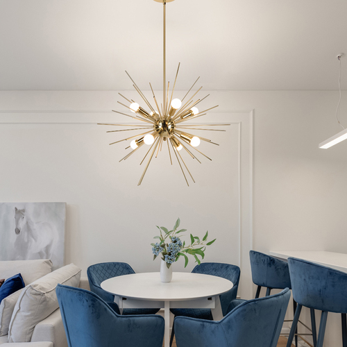 LED pendant light model#23019-D08A-GD