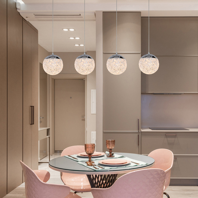 4 Light LED Pendant Light Model#23018-D04A-CH