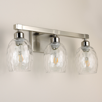 Glass wall lamp model#220803-B03A-BN