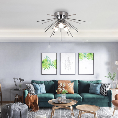 3 Light LED Ceiling Light model#23019-X03A-CH