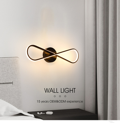 Modern wall lamp 23039-B01A-BK