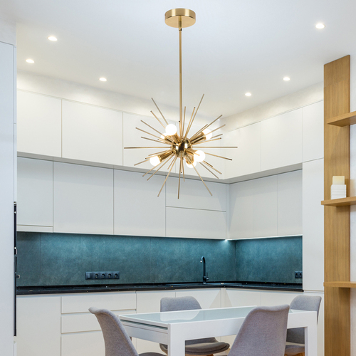 Led pendant light model#23019-D06A-GD