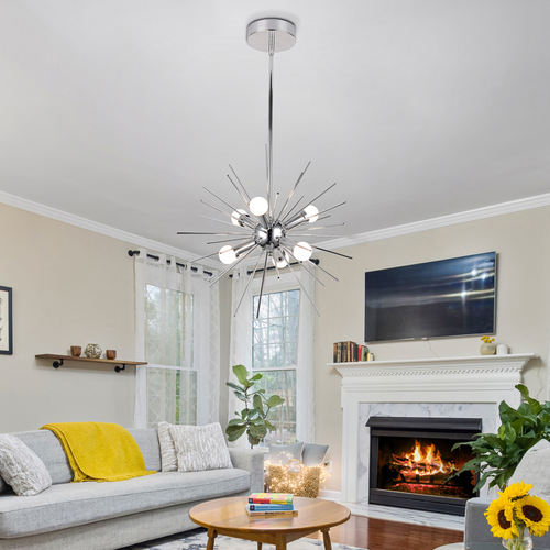 LED Pendant light model#23019-D08A-CH