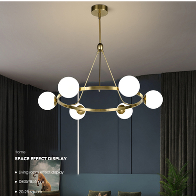 5 Light LED Pendant Light 23001-D05A-GD